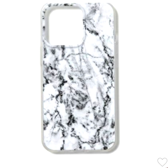 Apple iPhone 13 Pro Phone Case MagSafe Antimicrobial Heyday White Marble - Picture 1 of 6